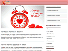 Tablet Screenshot of amor-frases.com
